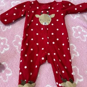 Red Polka Dot Kids One Piece